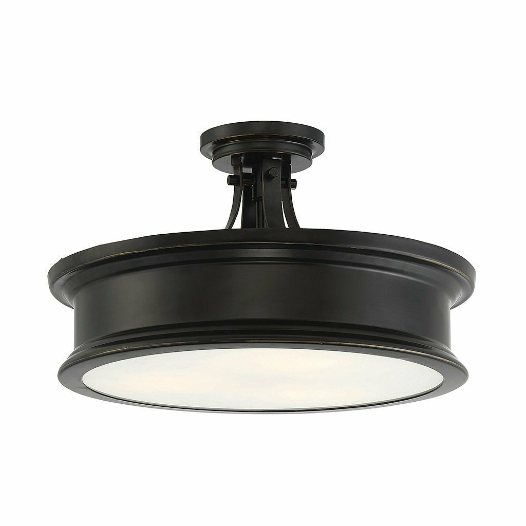 Watkins II Flush Mount - Light House Co.
