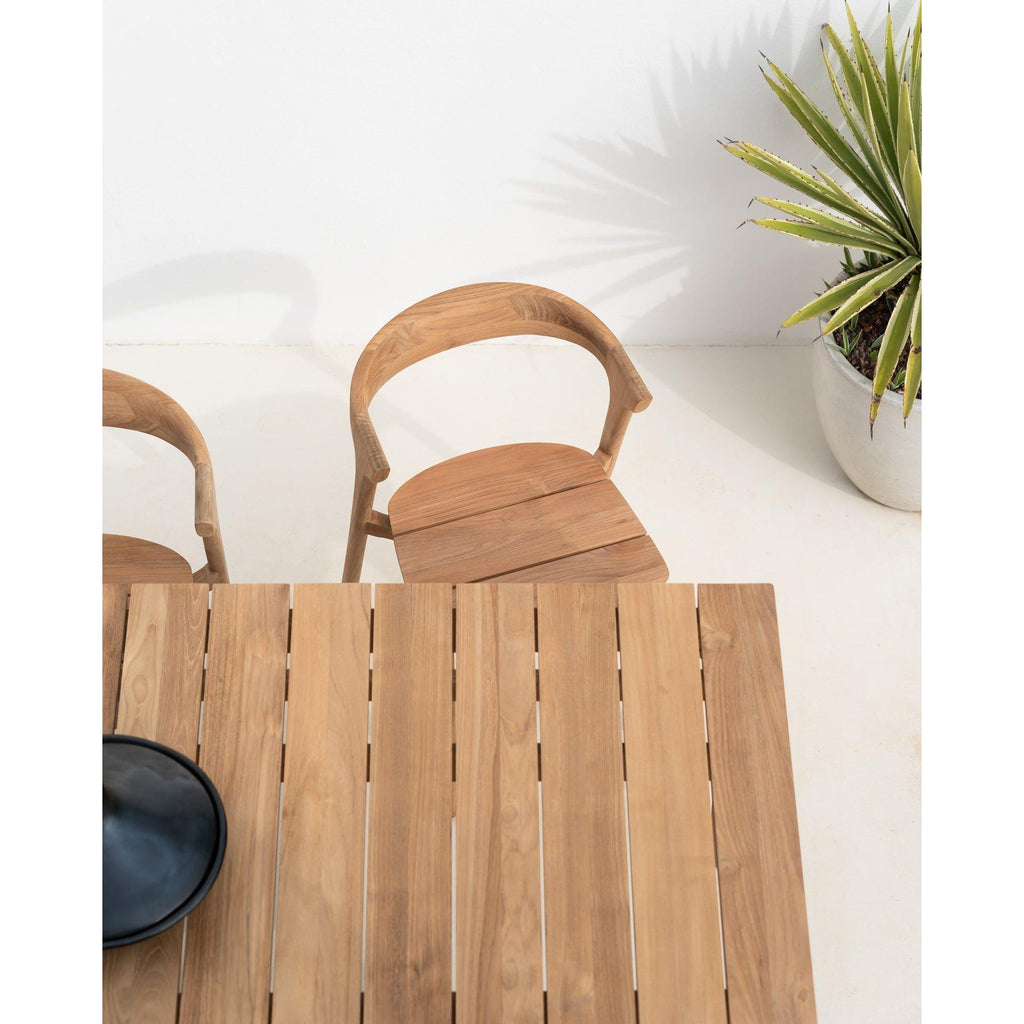 Bok Outdoor Dining Table - Rectangle - Light House Co.