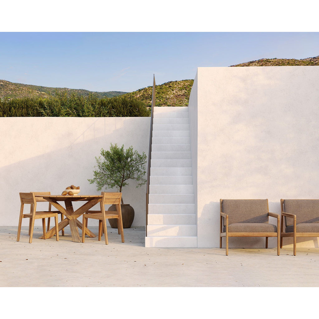 Jack outdoor lounge chair - Teak - Light House Co.
