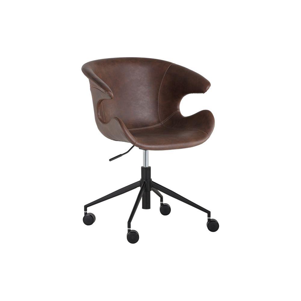 Kash Office Chair - Hearthstone Brown - Light House Co.