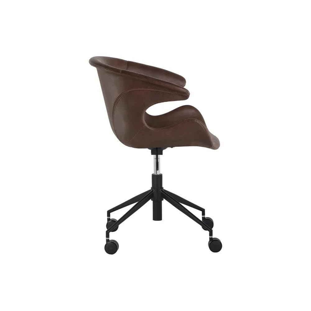 Kash Office Chair - Hearthstone Brown - Light House Co.