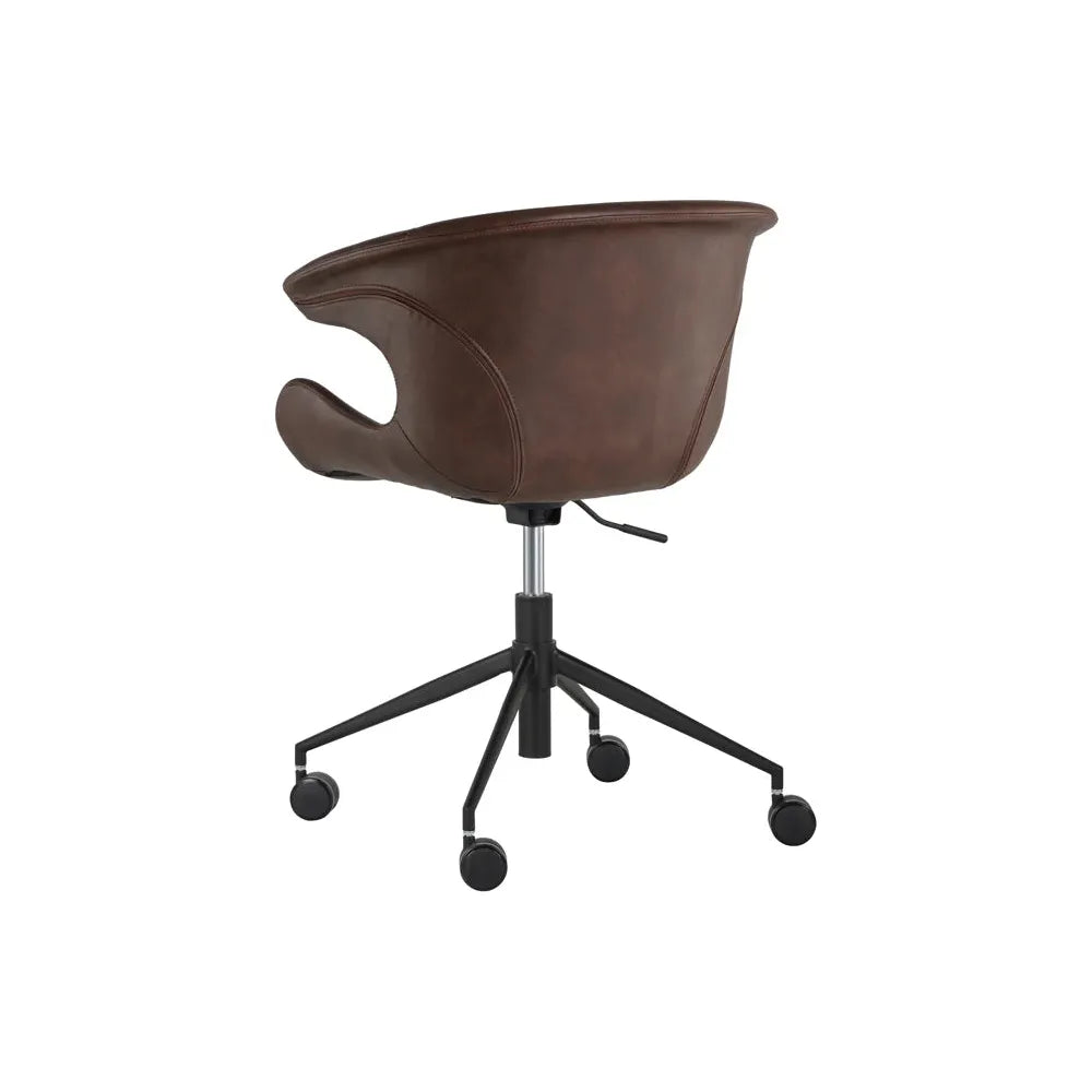 Kash Office Chair - Hearthstone Brown - Light House Co.