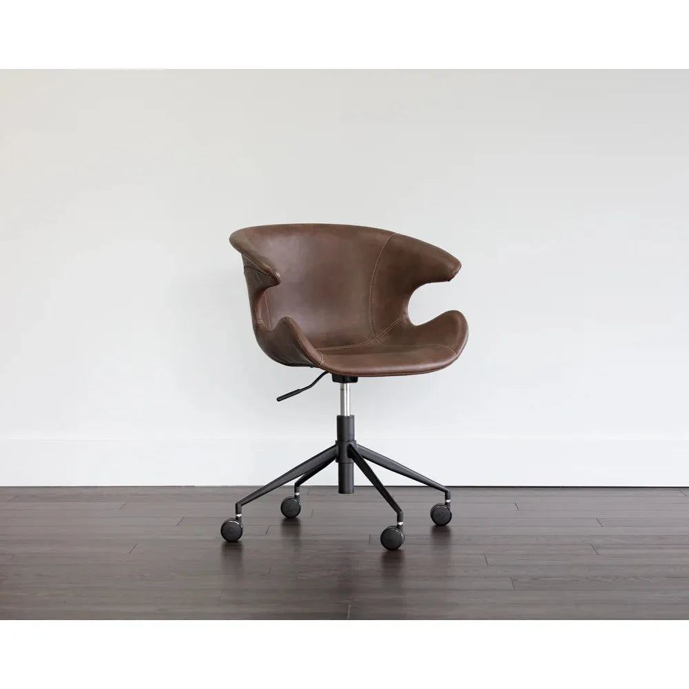 Kash Office Chair - Hearthstone Brown - Light House Co.