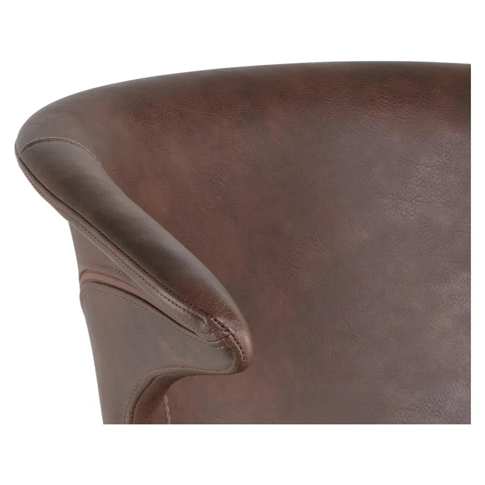 Kash Office Chair - Hearthstone Brown - Light House Co.