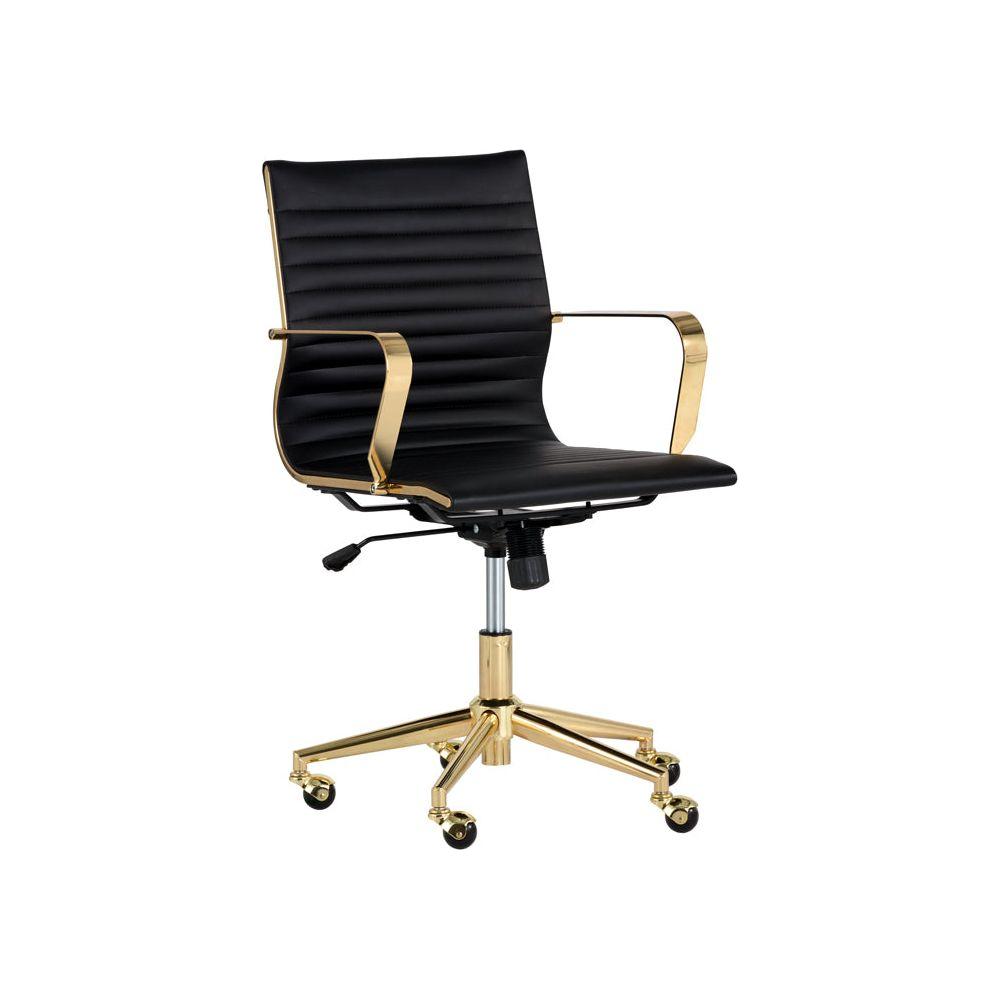 Jessica Office Chair - Onyx - Light House Co.