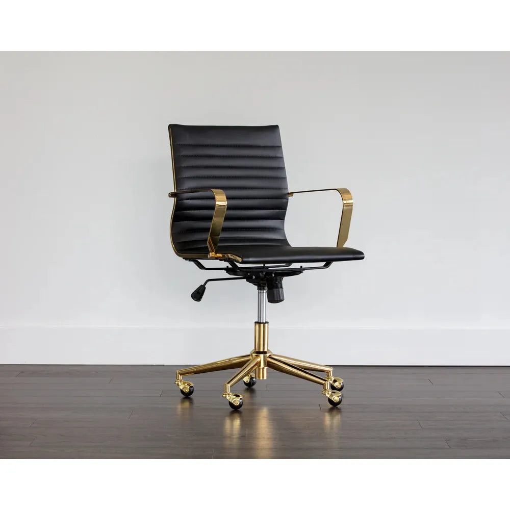 Jessica Office Chair - Onyx - Light House Co.