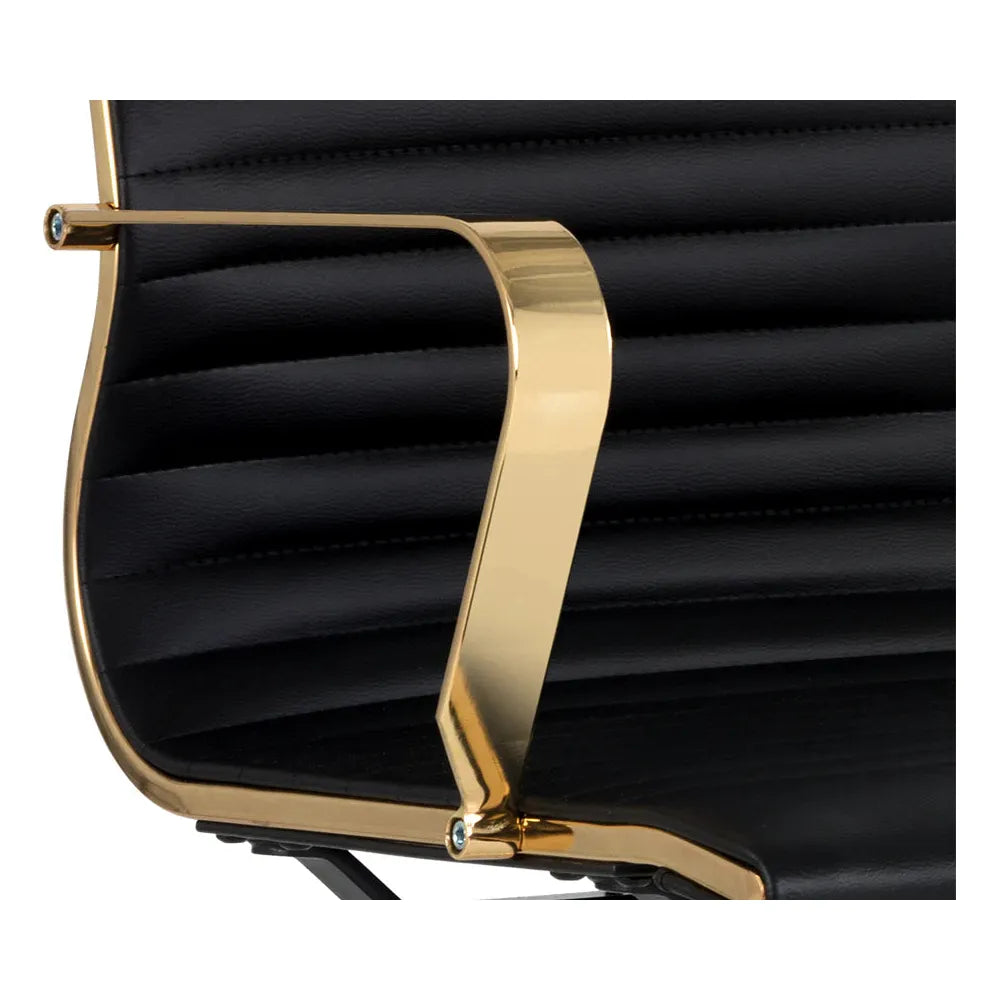 Jessica Office Chair - Onyx - Light House Co.