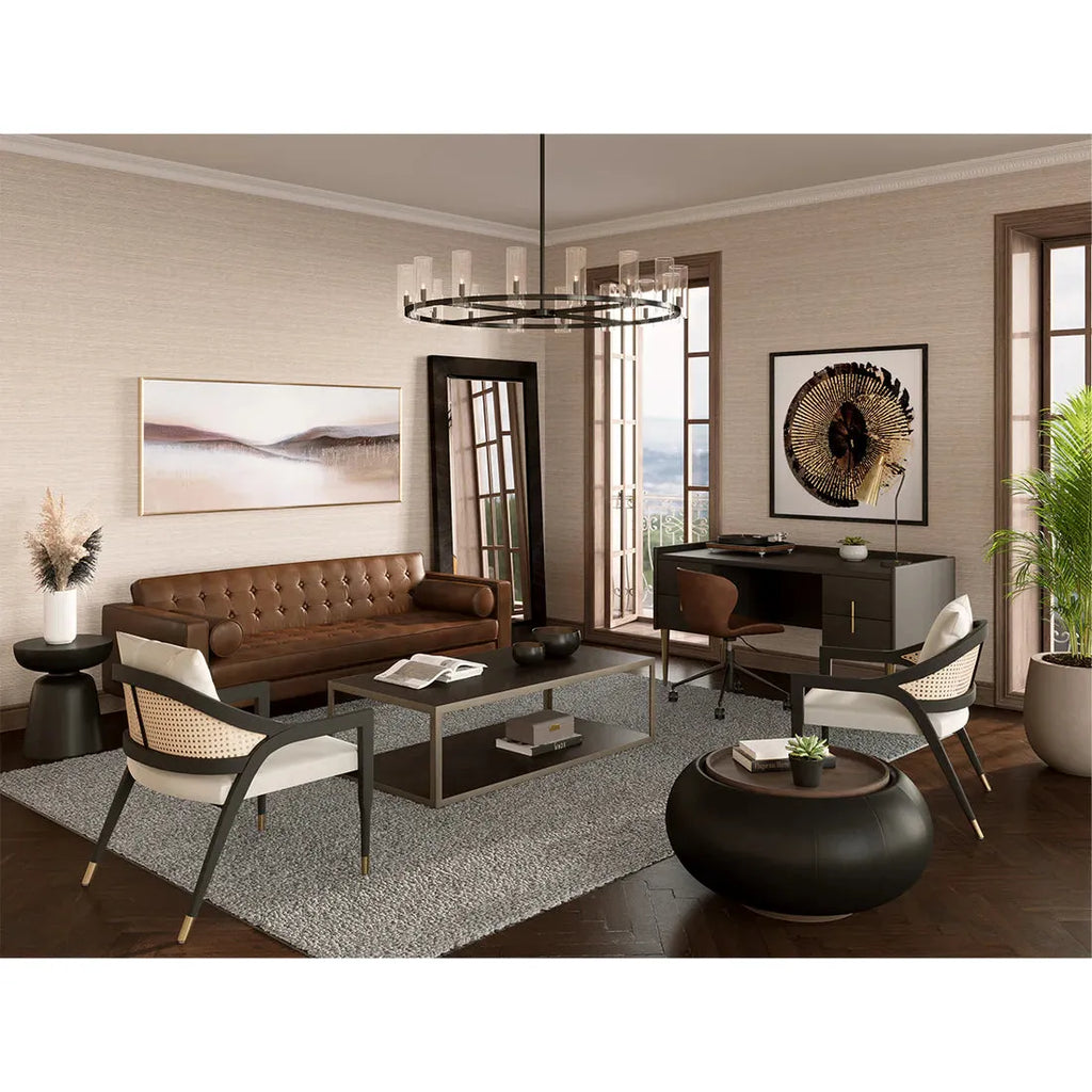Arabella Office Chair - Bravo Cognac - Light House Co.