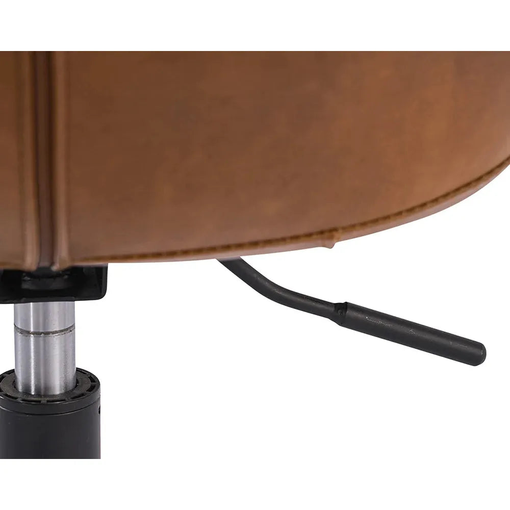 Arabella Office Chair - Bravo Cognac - Light House Co.