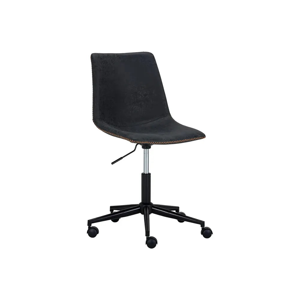 Cal Office Chair - Antique Black - Light House Co.