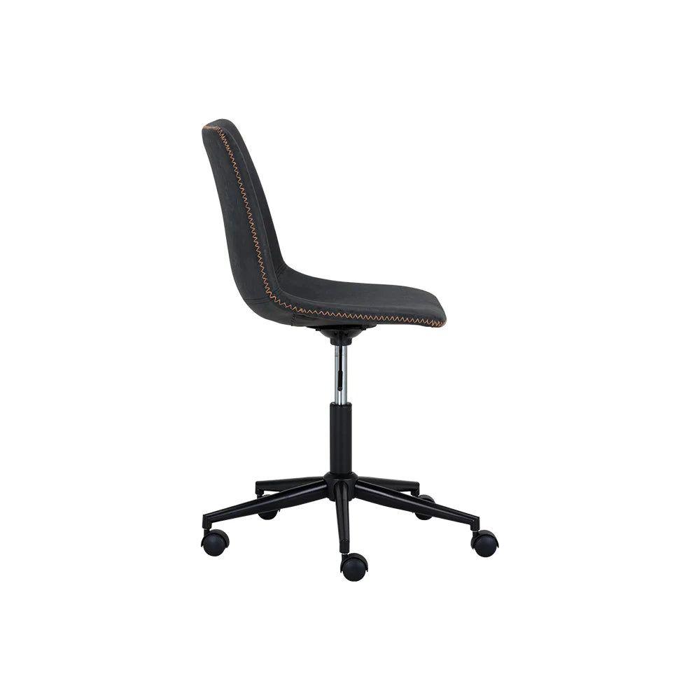 Cal Office Chair - Antique Black - Light House Co.