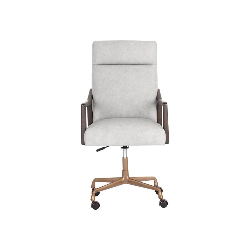 Collin Office Chair - Brown/Saloon Light Grey - Light House Co.