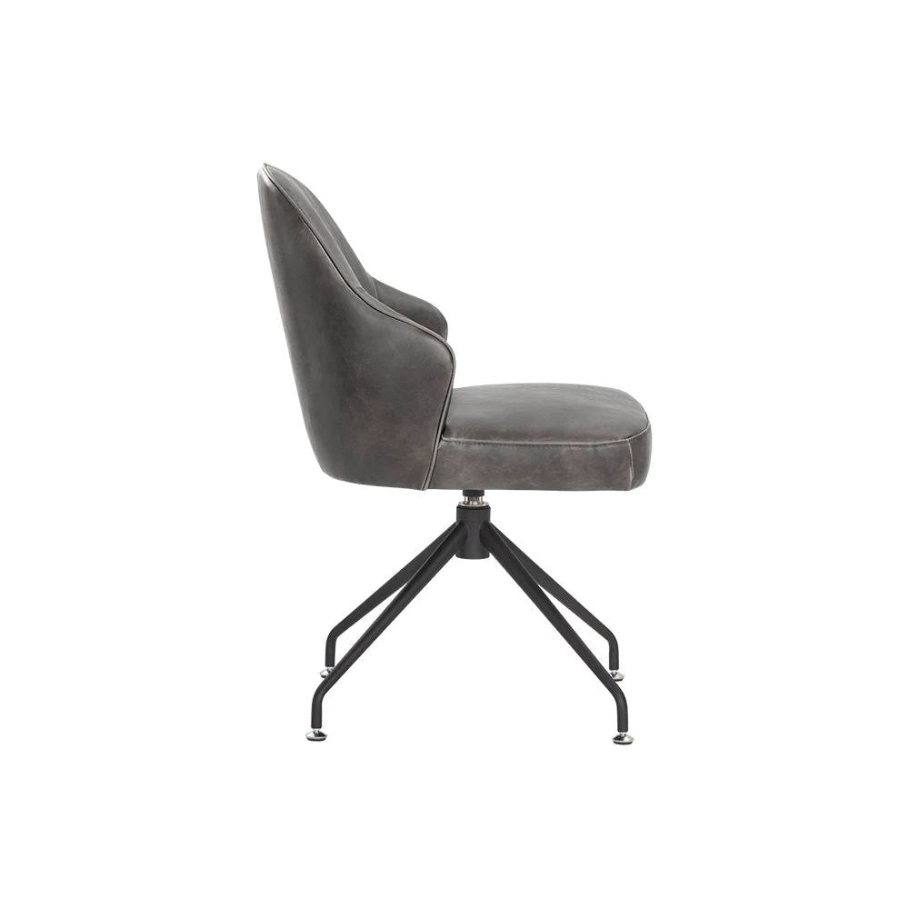 Bretta Swivel Chair - Overcast Grey - Light House Co.