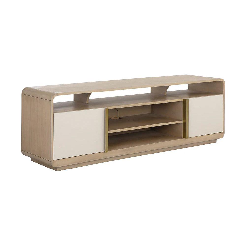Kayden Media Console And Cabinet - Light House Co.