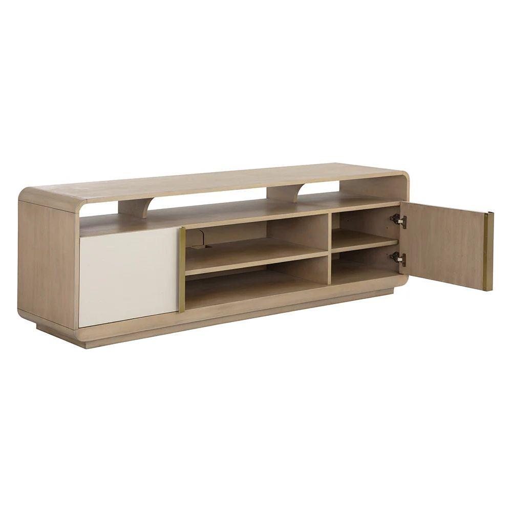 Kayden Media Console And Cabinet - Light House Co.