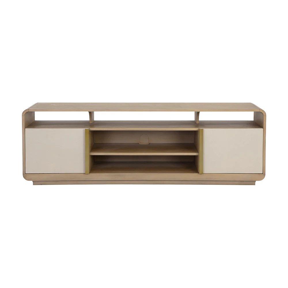 Kayden Media Console And Cabinet - Light House Co.