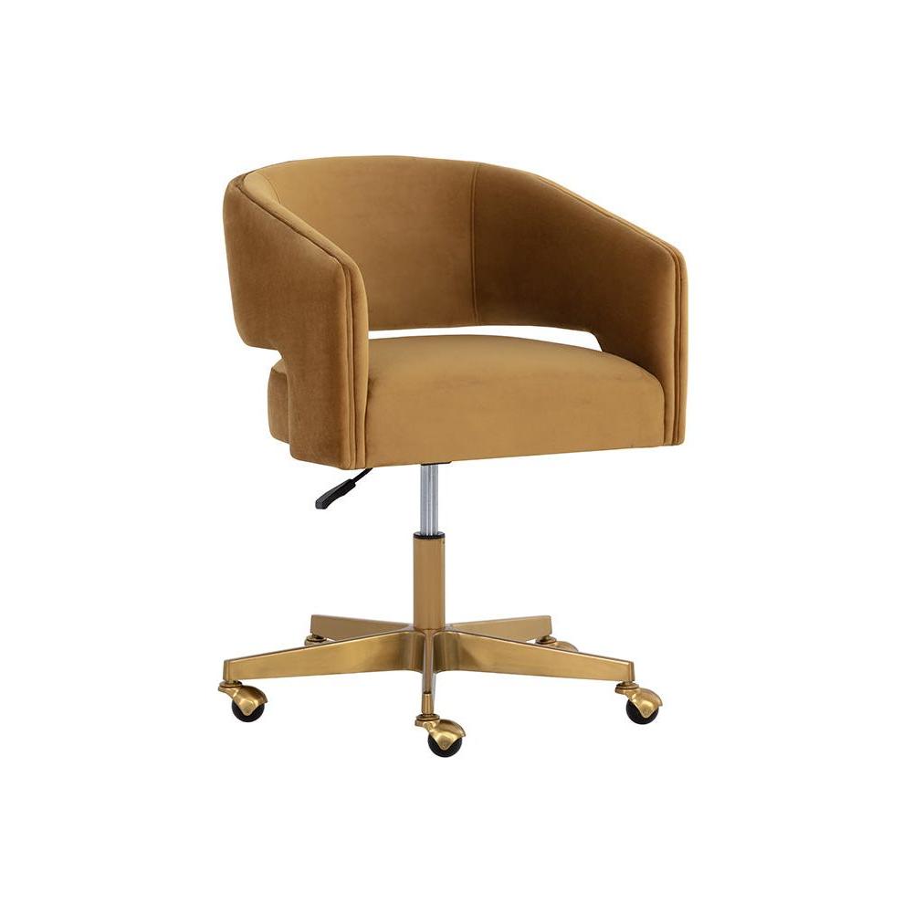 Claren Office Chair - Gold Sky - Light House Co.