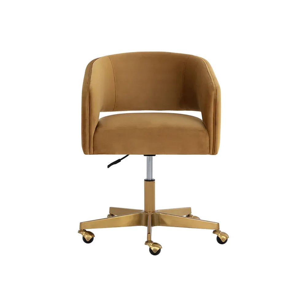 Claren Office Chair - Gold Sky - Light House Co.