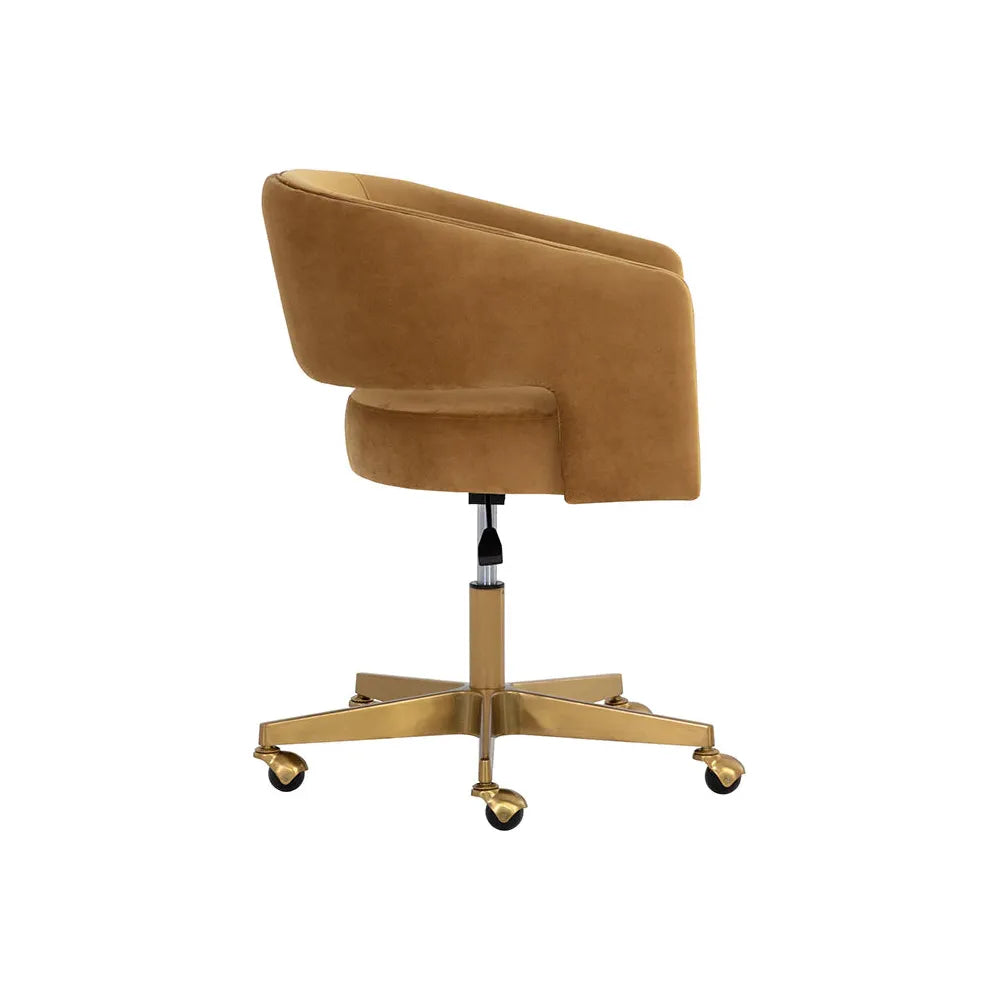 Claren Office Chair - Gold Sky - Light House Co.
