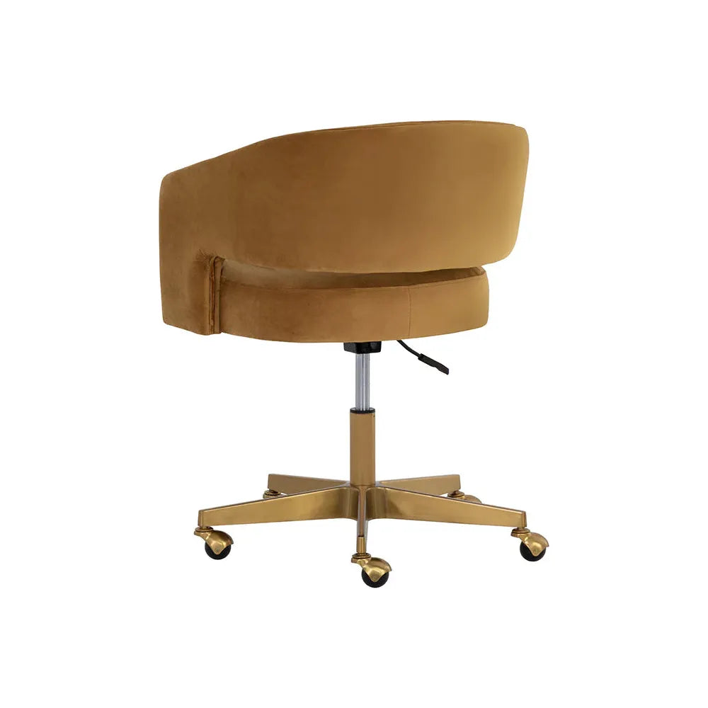 Claren Office Chair - Gold Sky - Light House Co.