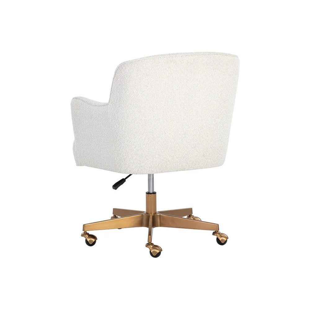 Karina Office Chair - Copenhagen White - Light House Co.