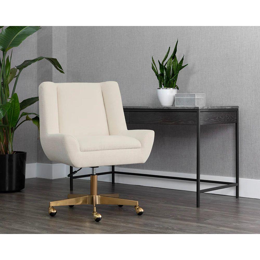 Mirian Office Chair - Zenith Alabaster - Light House Co.