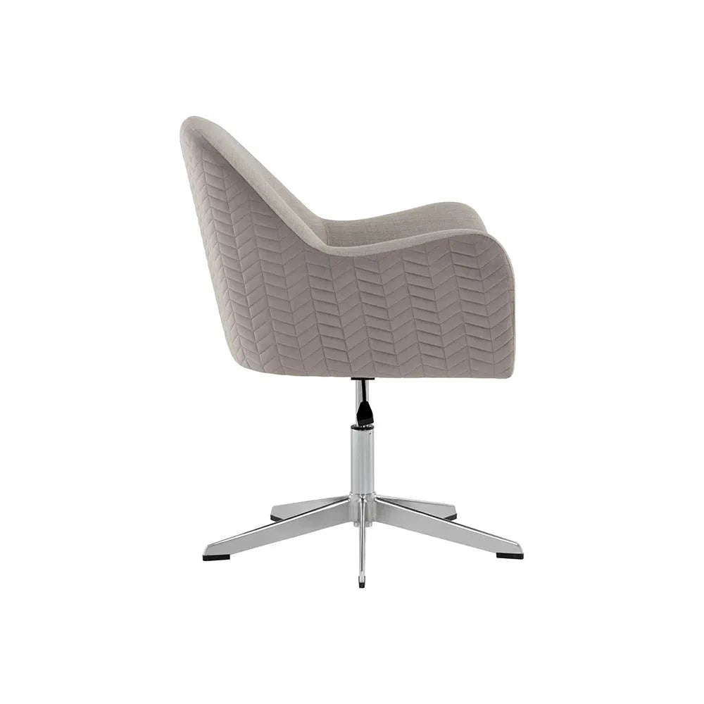 Holland Office Chair - Zenith Taupe Grey / Taupe Sky - Light House Co.