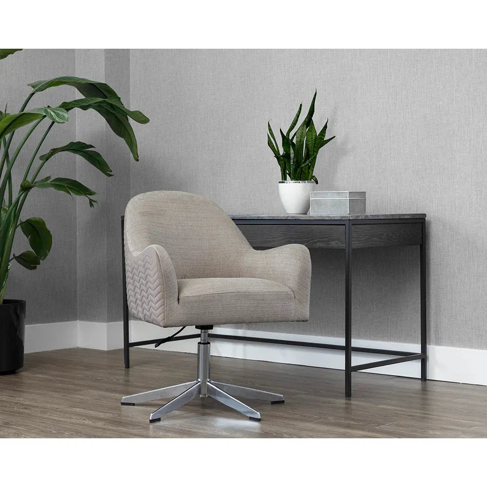 Holland Office Chair - Zenith Taupe Grey / Taupe Sky - Light House Co.
