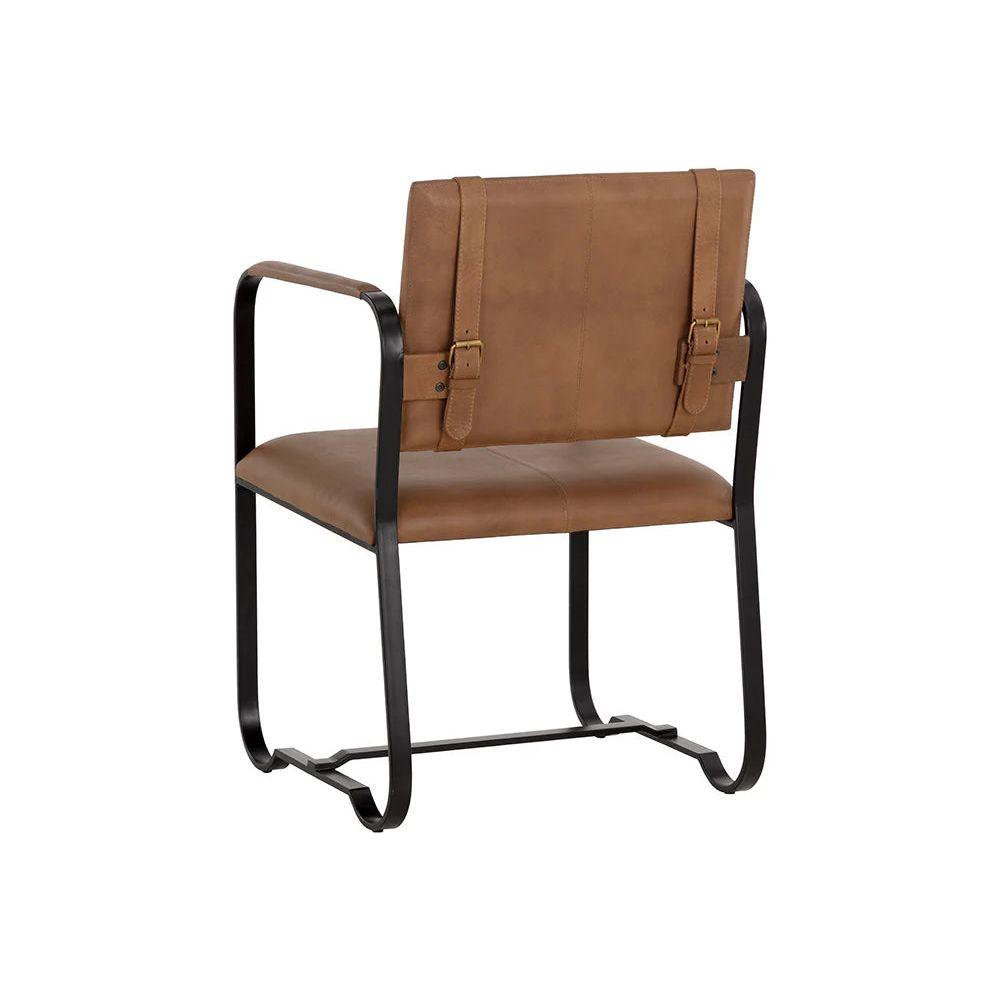 Garrett Armchair - Cognac - Light House Co.
