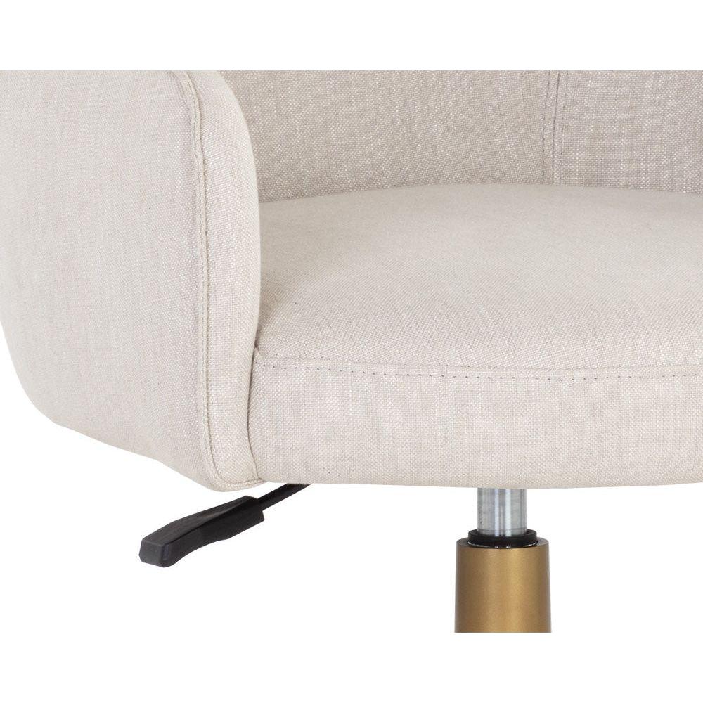 Franklin Office Chair - Beige Linen - Light House Co.