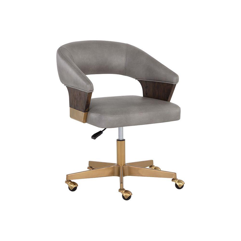 Leonce Office Chair - Bravo Metal - Light House Co.