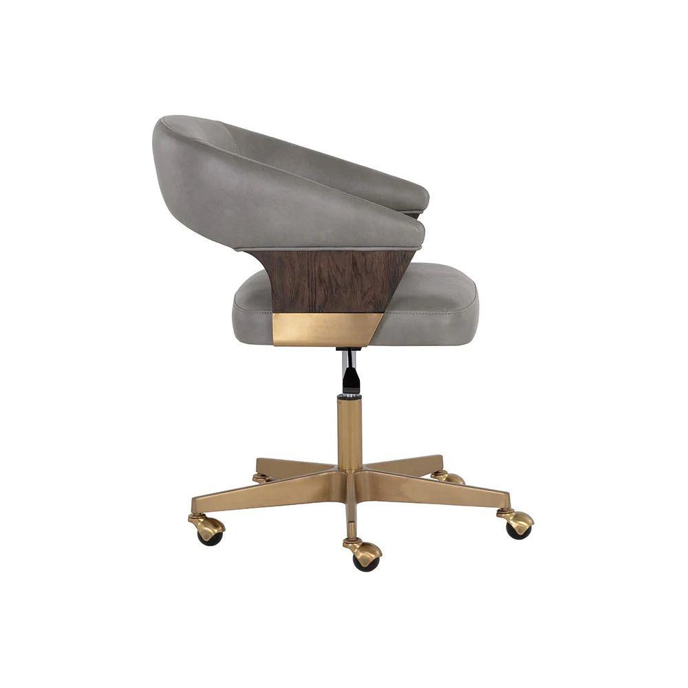 Leonce Office Chair - Bravo Metal - Light House Co.