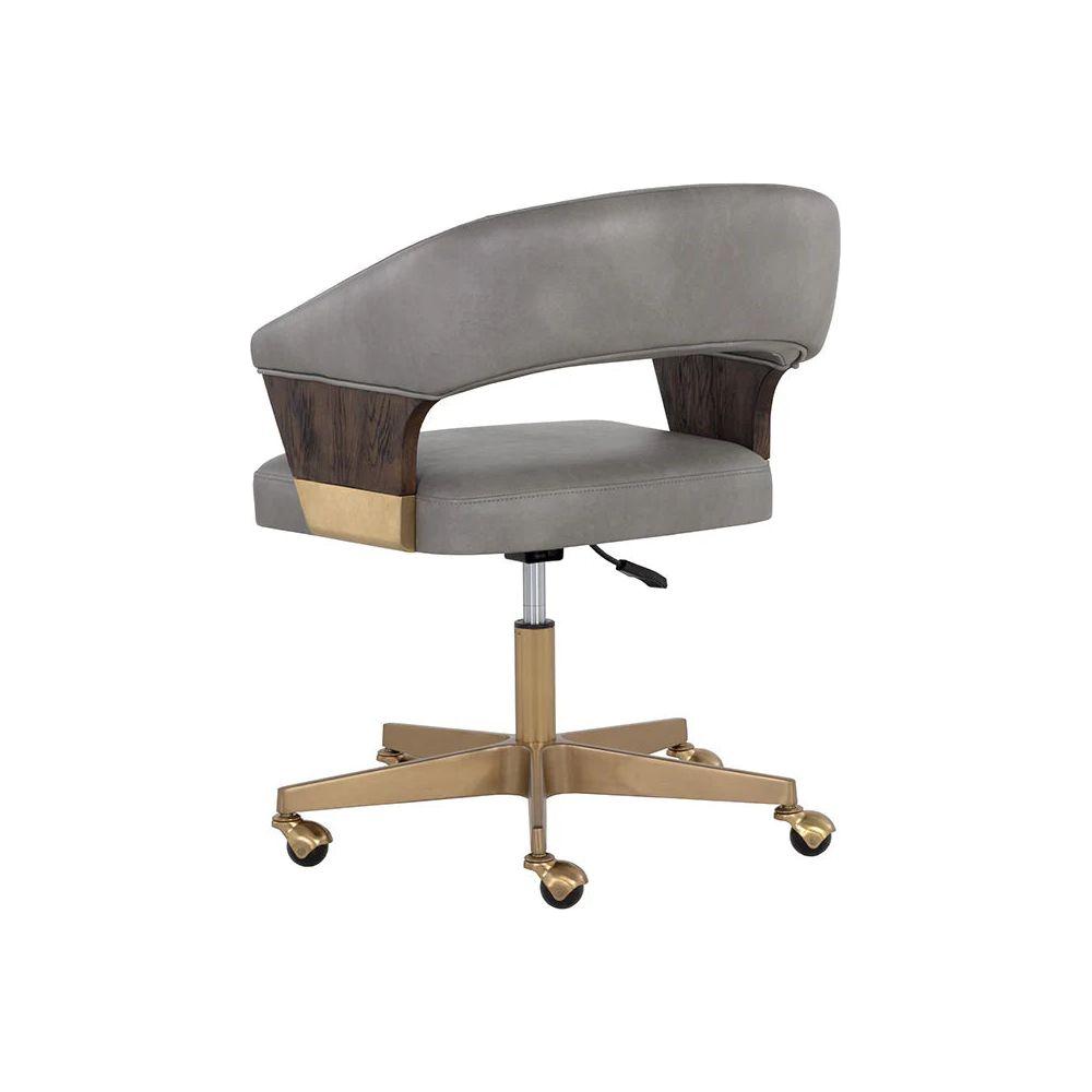 Leonce Office Chair - Bravo Metal - Light House Co.