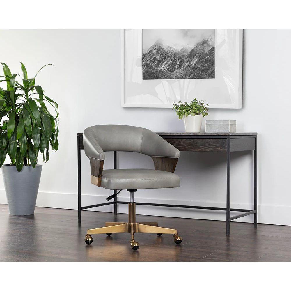 Leonce Office Chair - Bravo Metal - Light House Co.