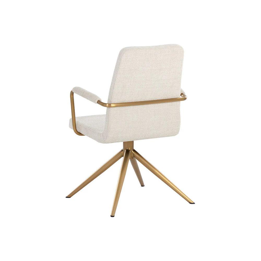 Hilda Swivel Armchair - Chacha Cream - Light House Co.