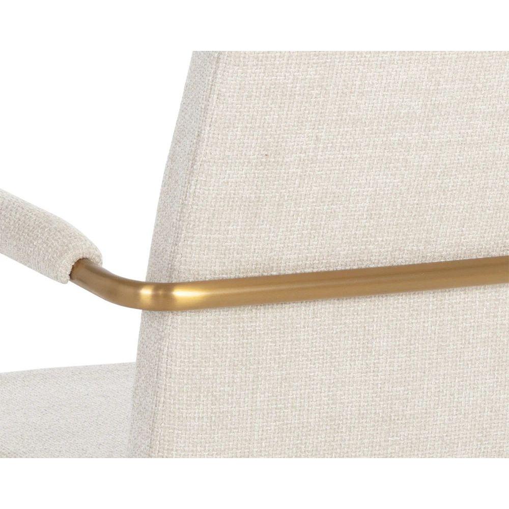 Hilda Swivel Armchair - Chacha Cream - Light House Co.