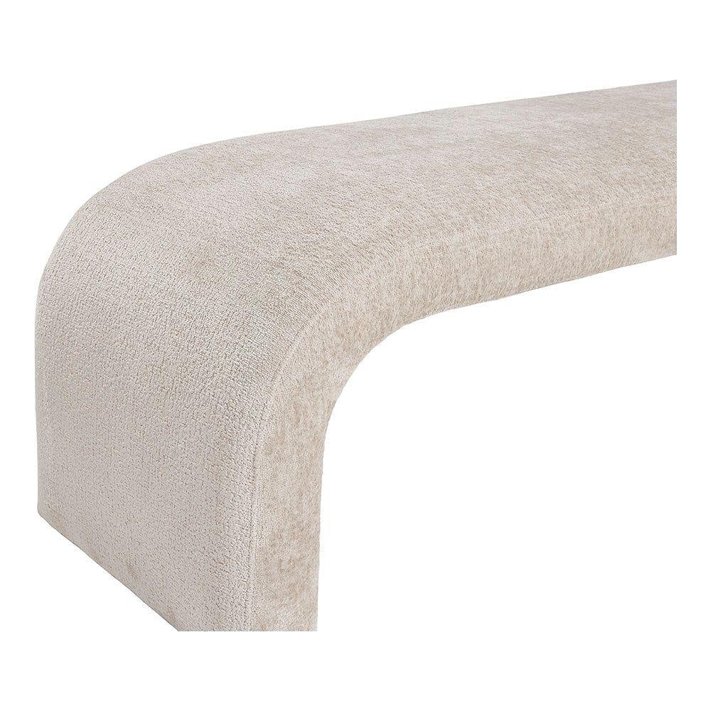 Nahara Bench - Bergen Taupe - Light House Co.