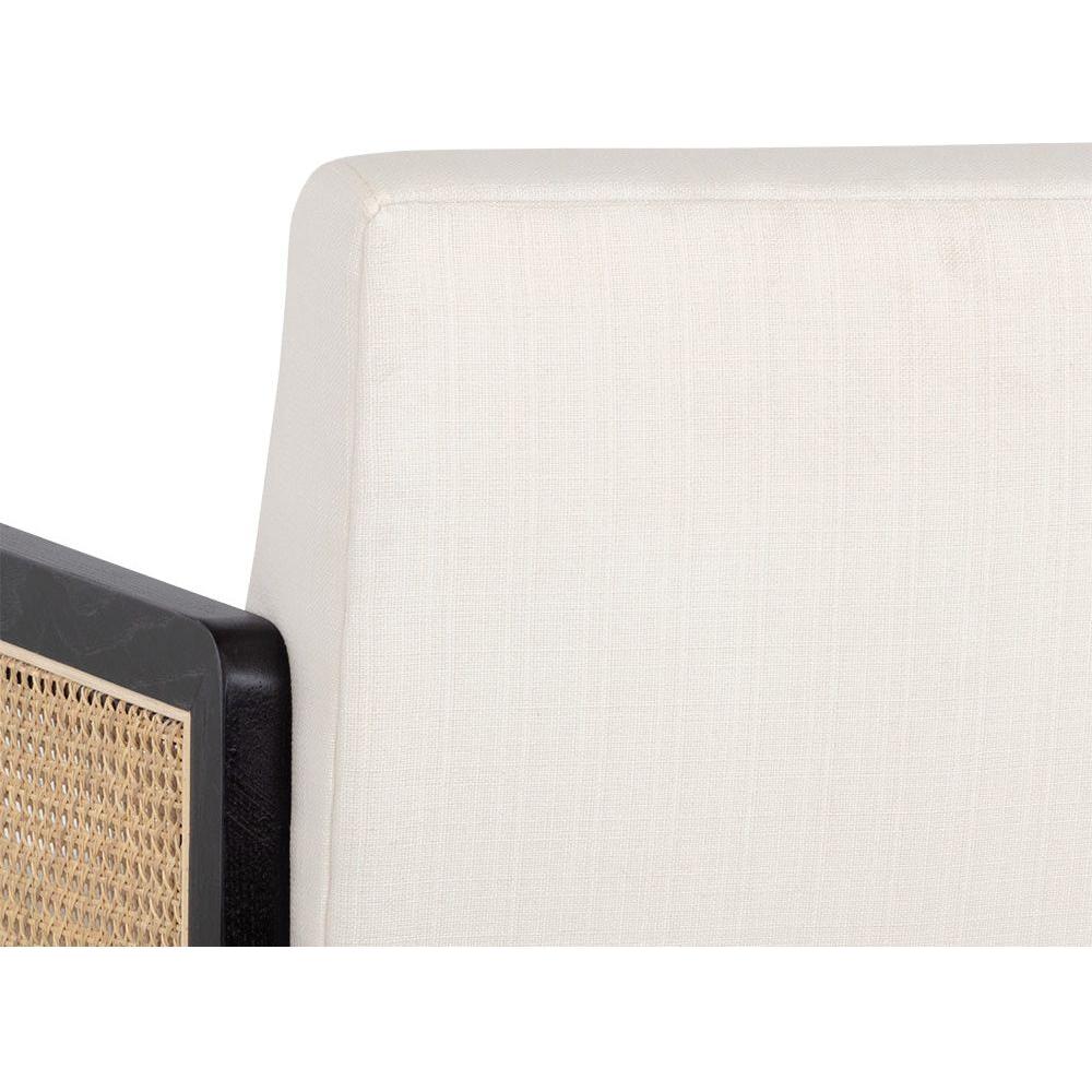 Claudette Office Chair - Linoso Ivory - Light House Co.