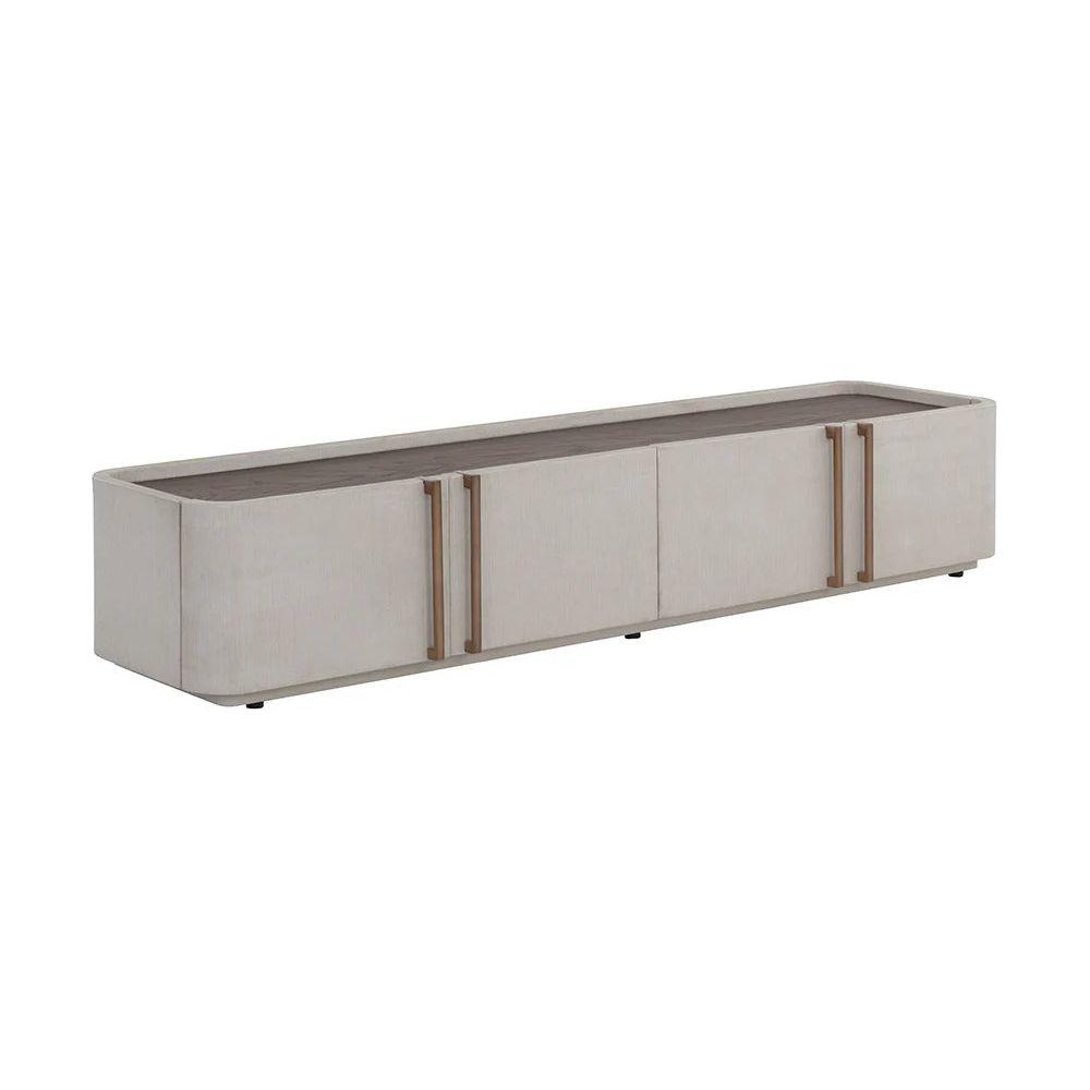 Jamille Media Console And Cabinet - Light House Co.