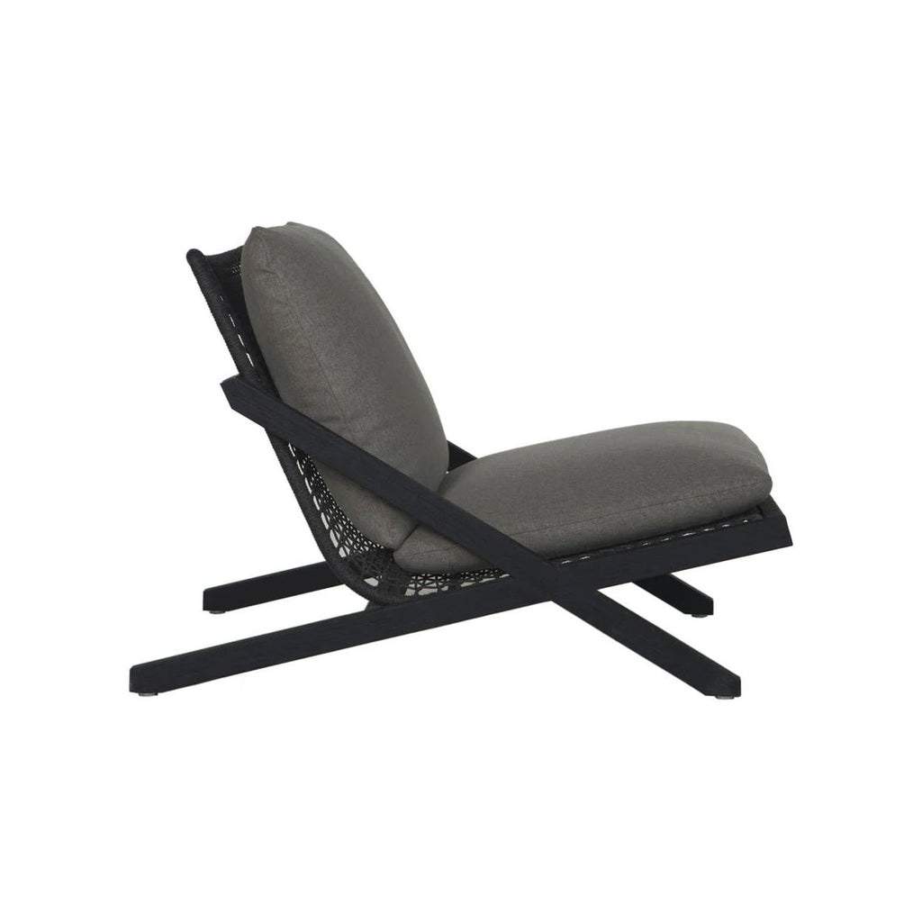 Bari Lounge Chair - Charcoal - Light House Co.