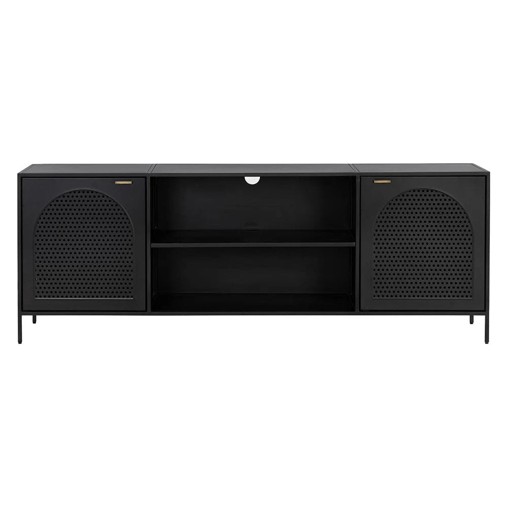Aziza Media Console And Cabinet - Light House Co.