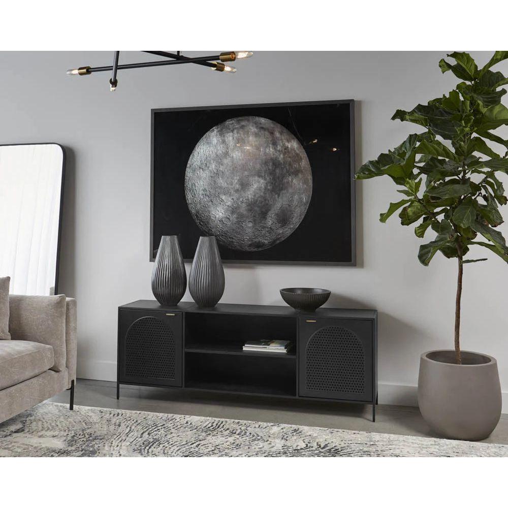 Aziza Media Console And Cabinet - Light House Co.