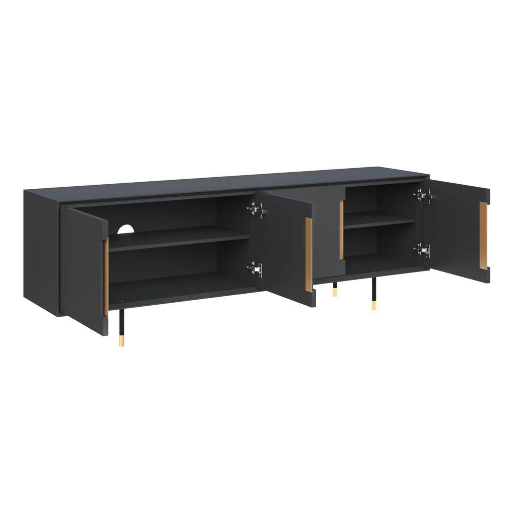 Danbury Media Console And Cabinet - Light House Co.