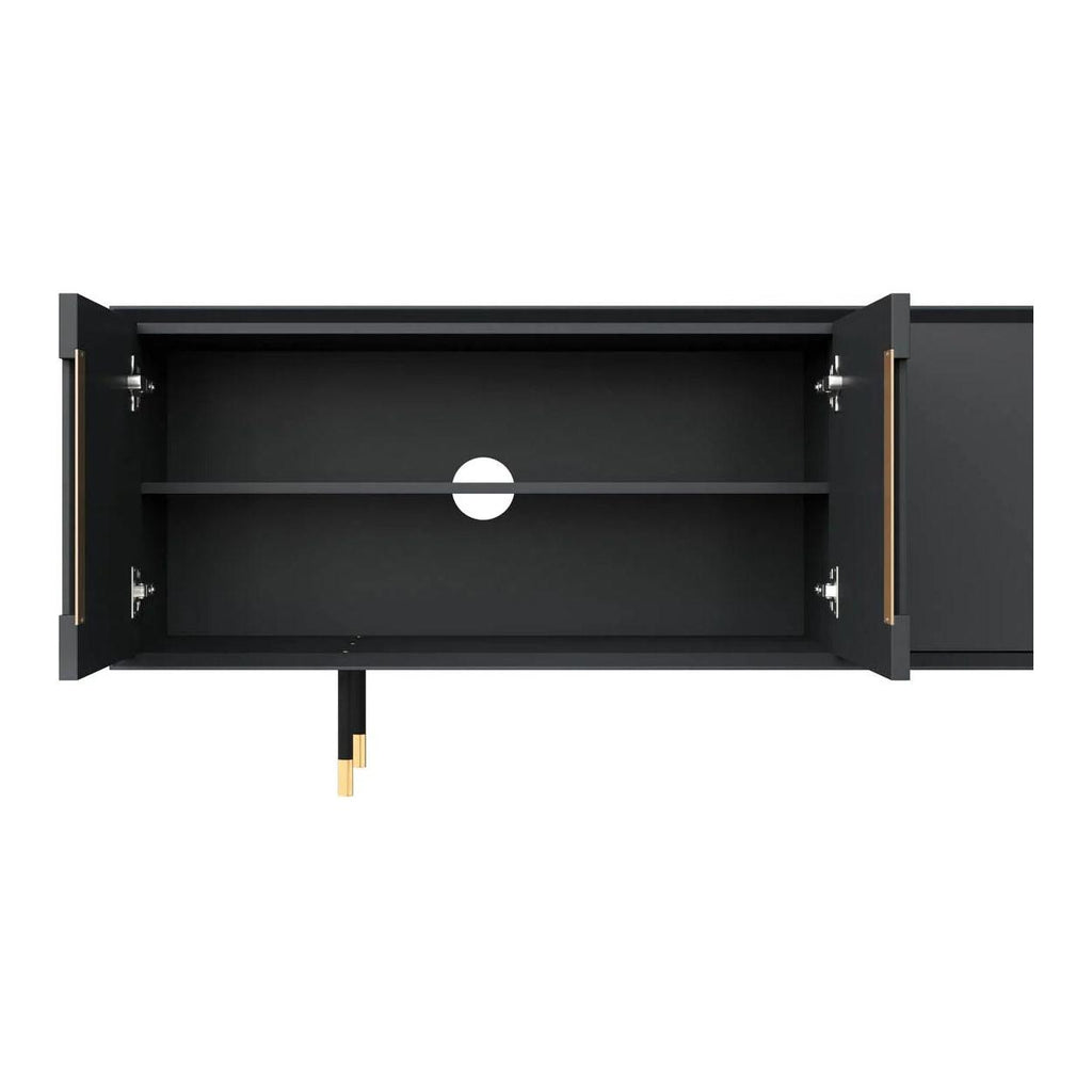 Danbury Media Console And Cabinet - Light House Co.