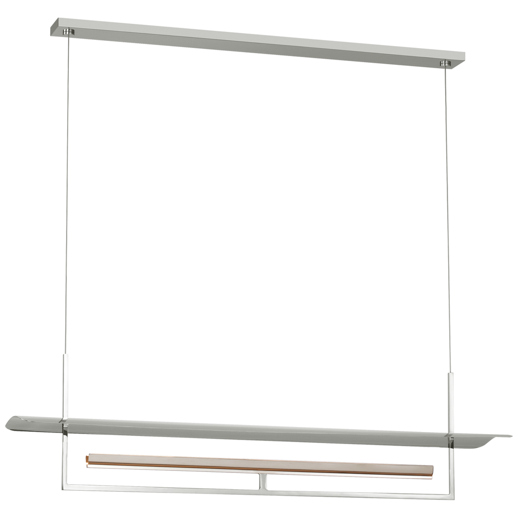 Tristan 54" Reflector Linear Chandelier - Light House Co.