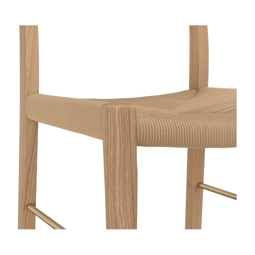 Bondi Counter Stool - Light Oak - Light House Co.
