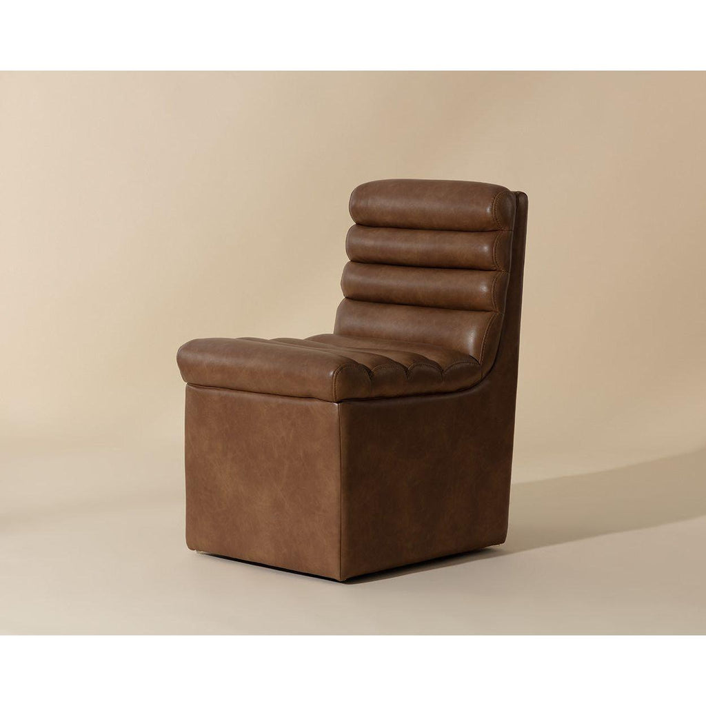 Norm Wheeled Dining Chair - Light House Co.
