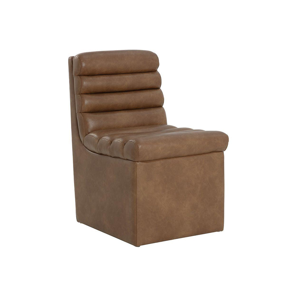 Norm Wheeled Dining Chair - Light House Co.