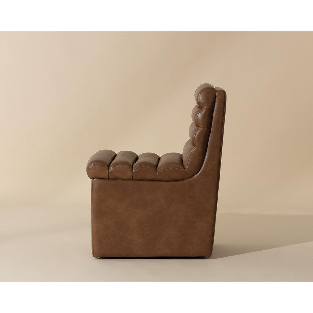 Norm Wheeled Dining Chair - Light House Co.