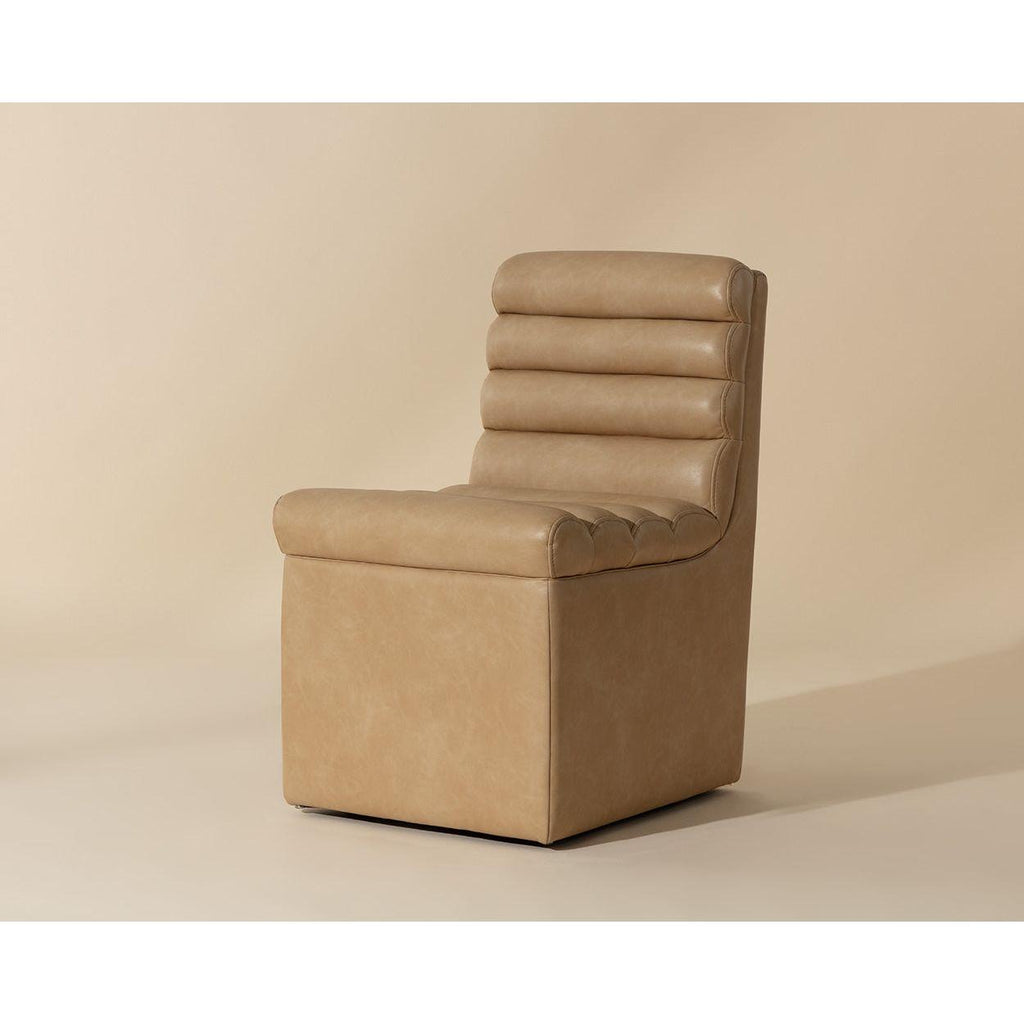 Norm Wheeled Dining Chair - Light House Co.